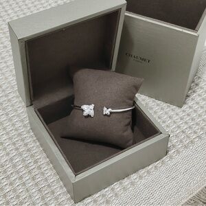 Chaumet Diamond-Set Bee 18K White Gold Bracelet